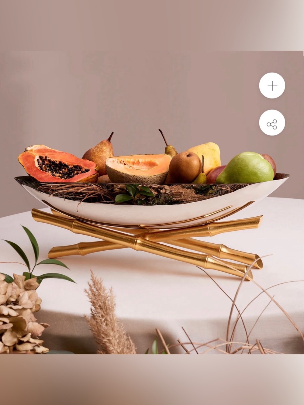 L’OBJET Bambou Serving Boat - Large